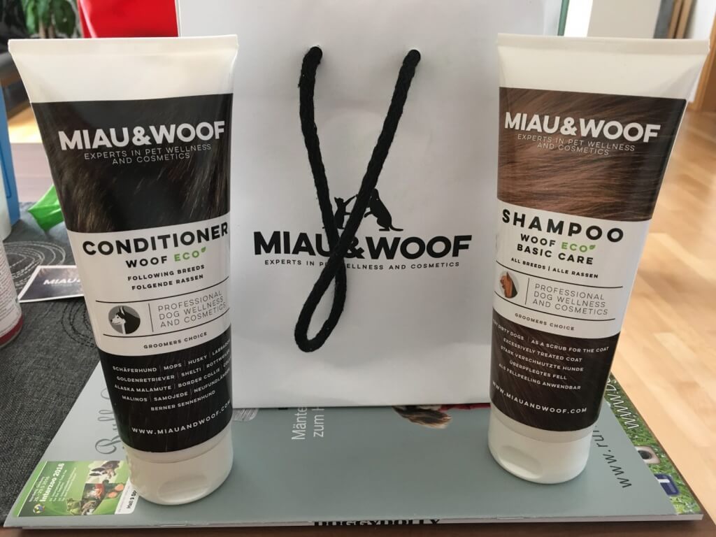 Shampoo von Miau und Woof