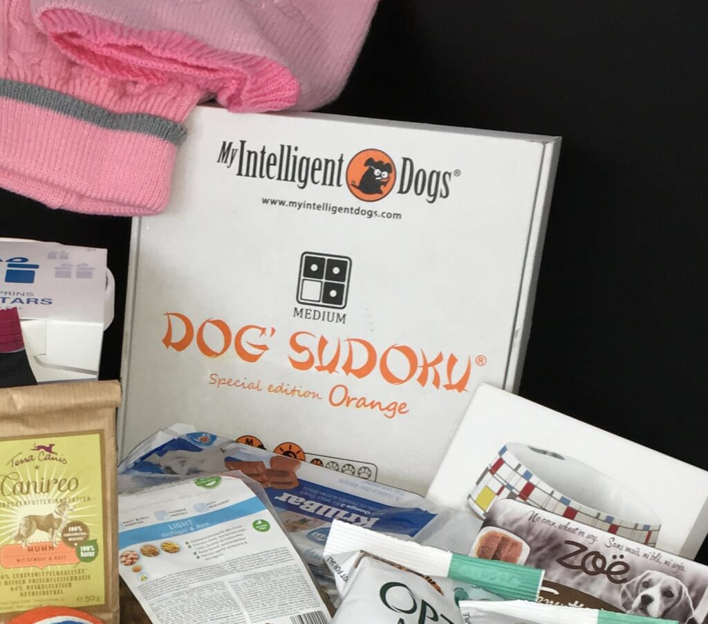 Intelligentzspiel für Hunde